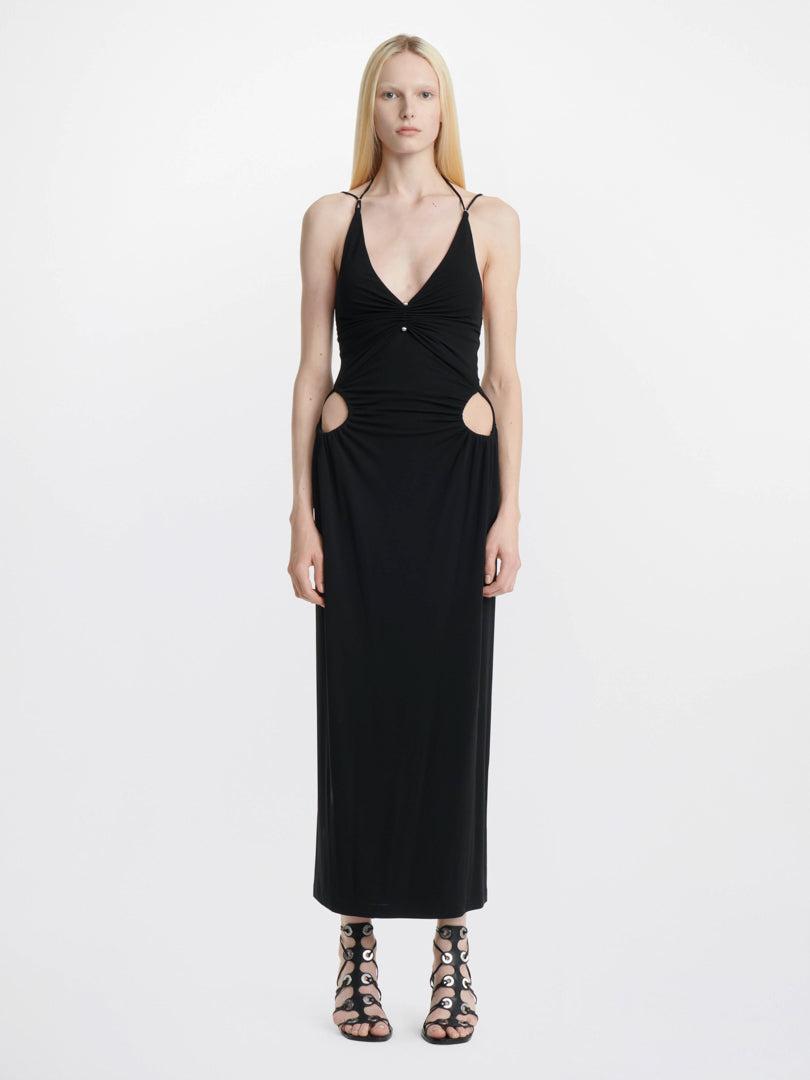 Dion Lee Rivet Pierced Dress in Black Lyst