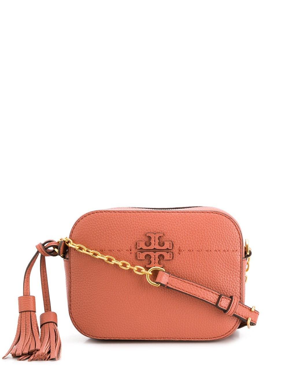 Tory Burch Leather Mcgraw Crossbody Bag in Pink - Lyst