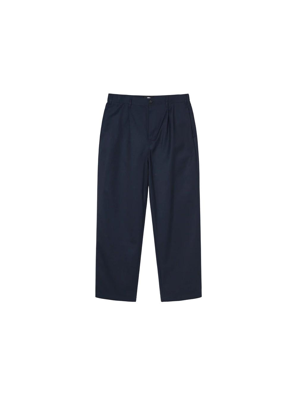 Stussy Volume Pleated Trousers in Blue for Men | Lyst
