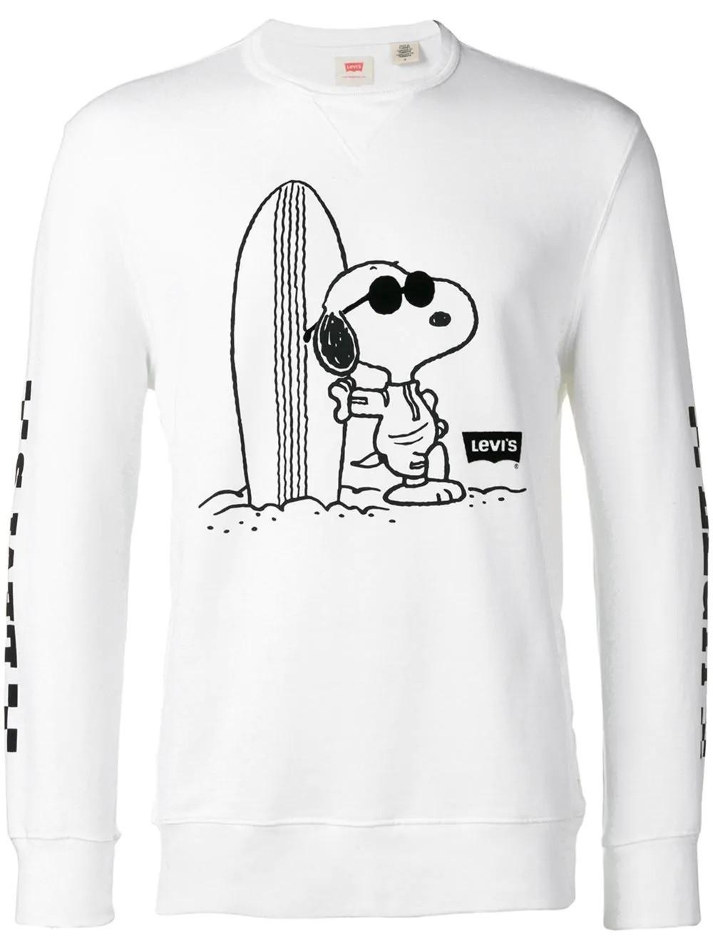 white levi sweatshirt