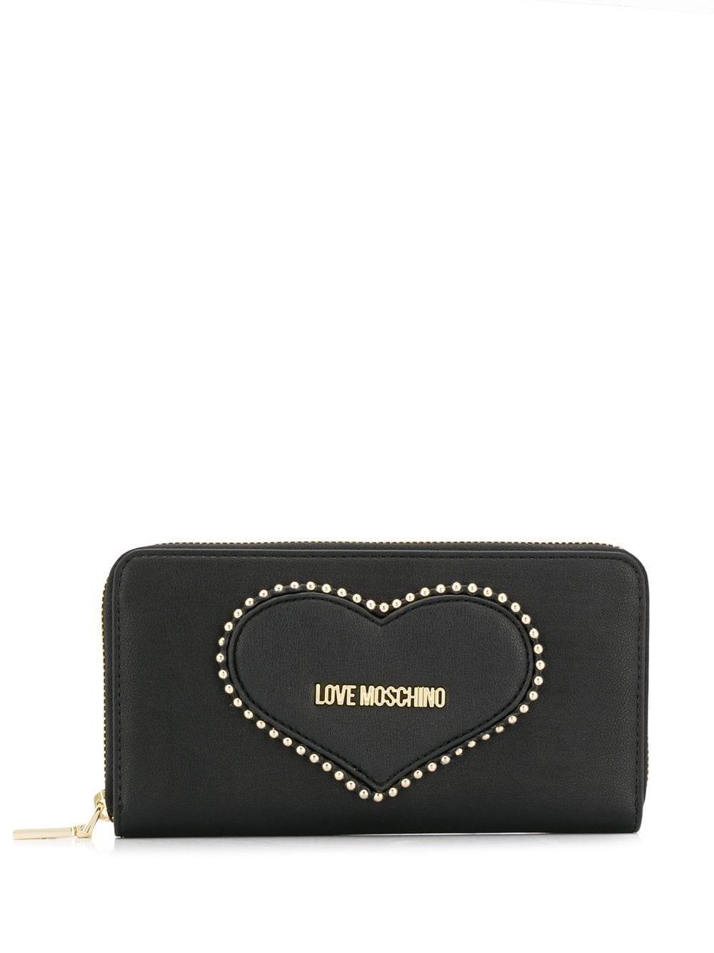 love moschino heart wallet