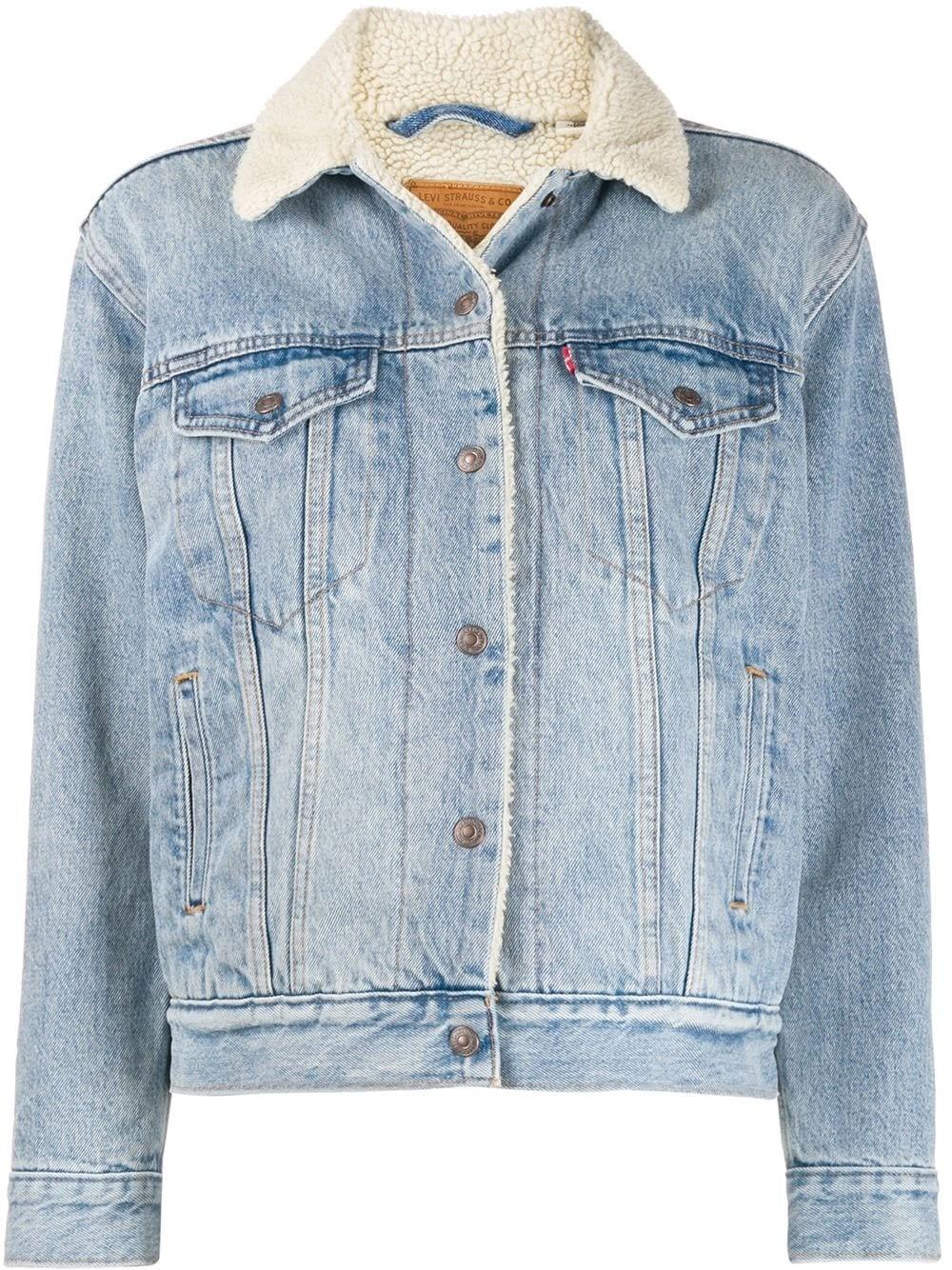 levi's sherpa collar jacket