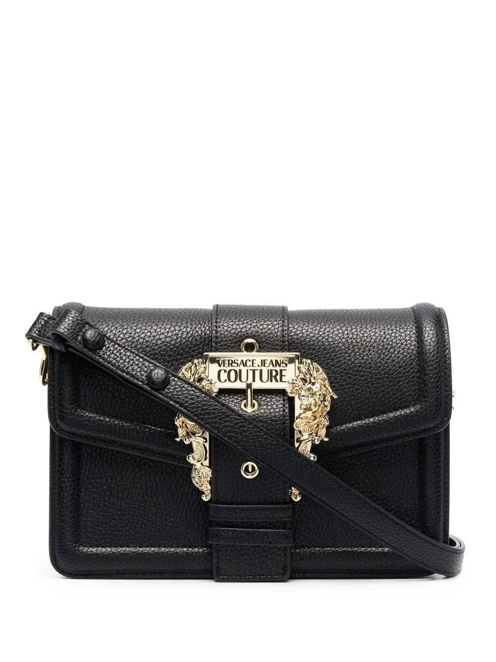 Versace Jeans Couture Synthetic Baroque Couture Buckle Crossbody 