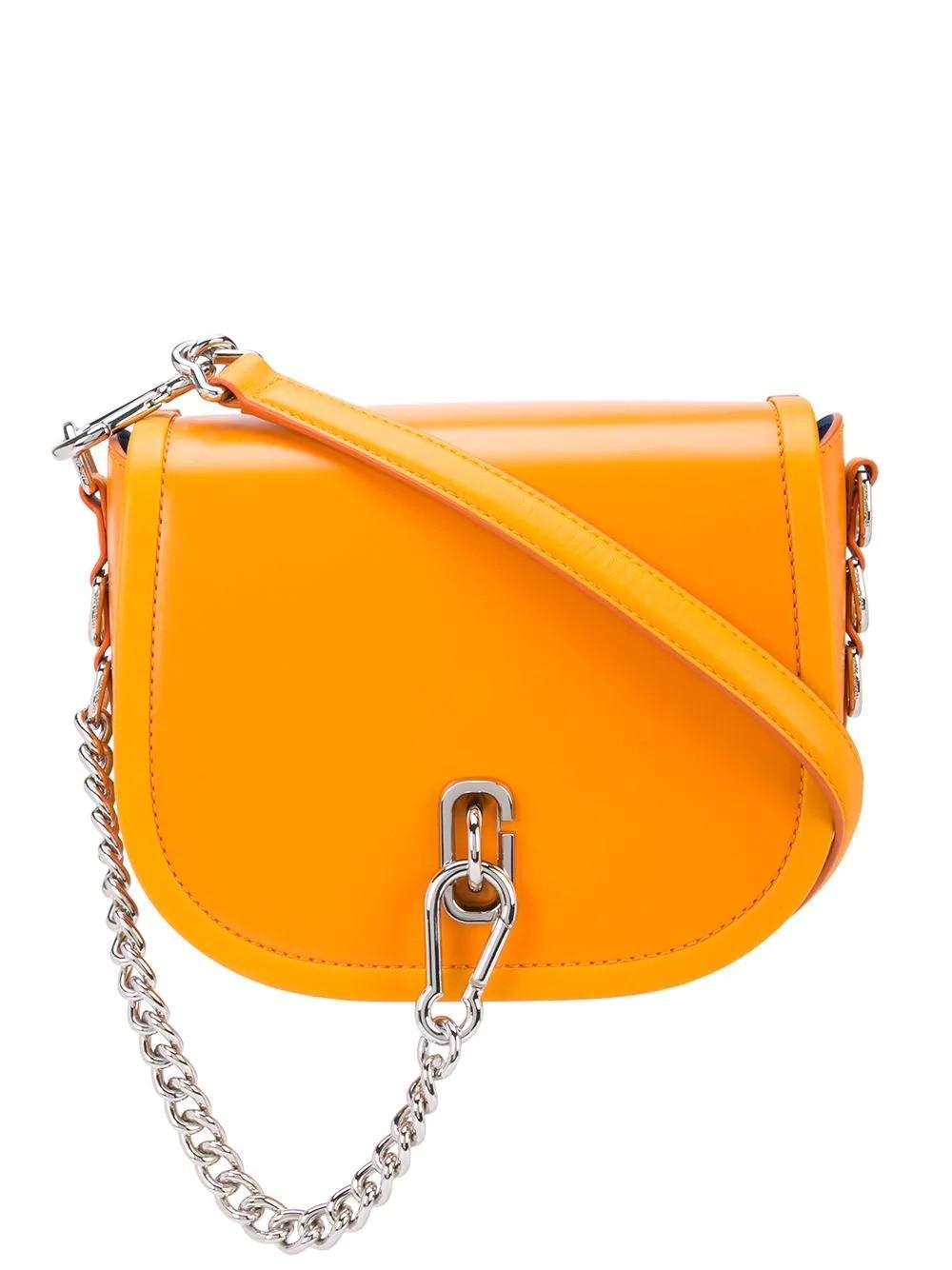 Marc Jacobs Leather The Saddle Crossbody Bag in Orange Lyst