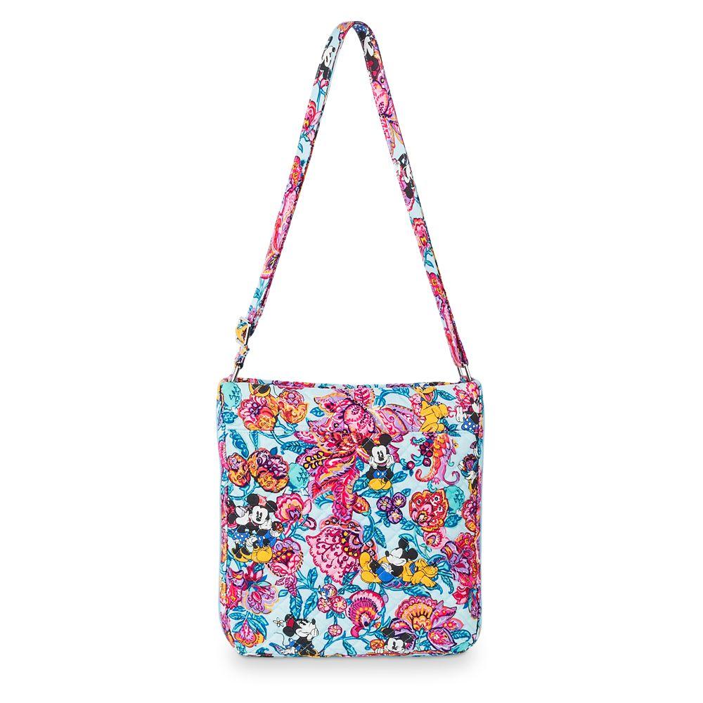 Vera Bradley Mickey Mouse And Friends Colorful Garden Hipster Bag in ...