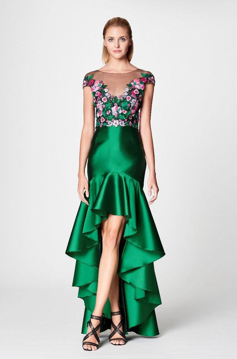 Marchesa Notte Green Dress Discount ...