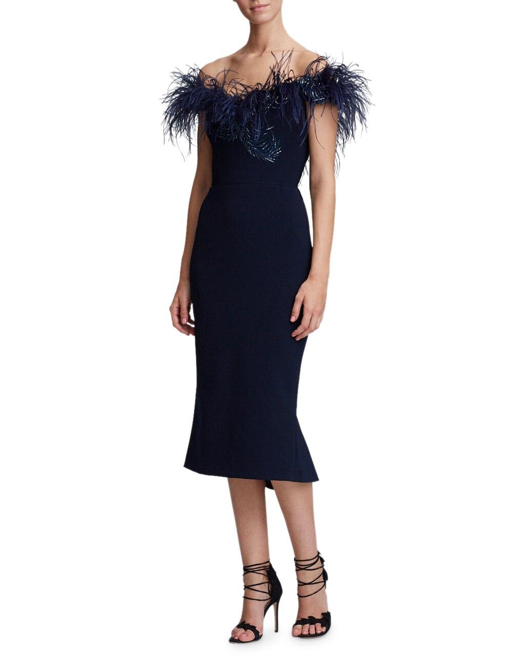 marchesa off the shoulder
