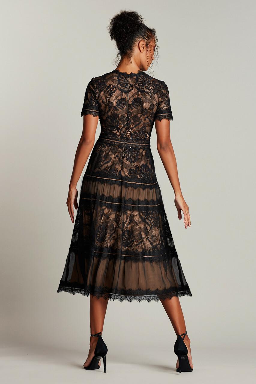 Tadashi shoji hotsell tea length dress