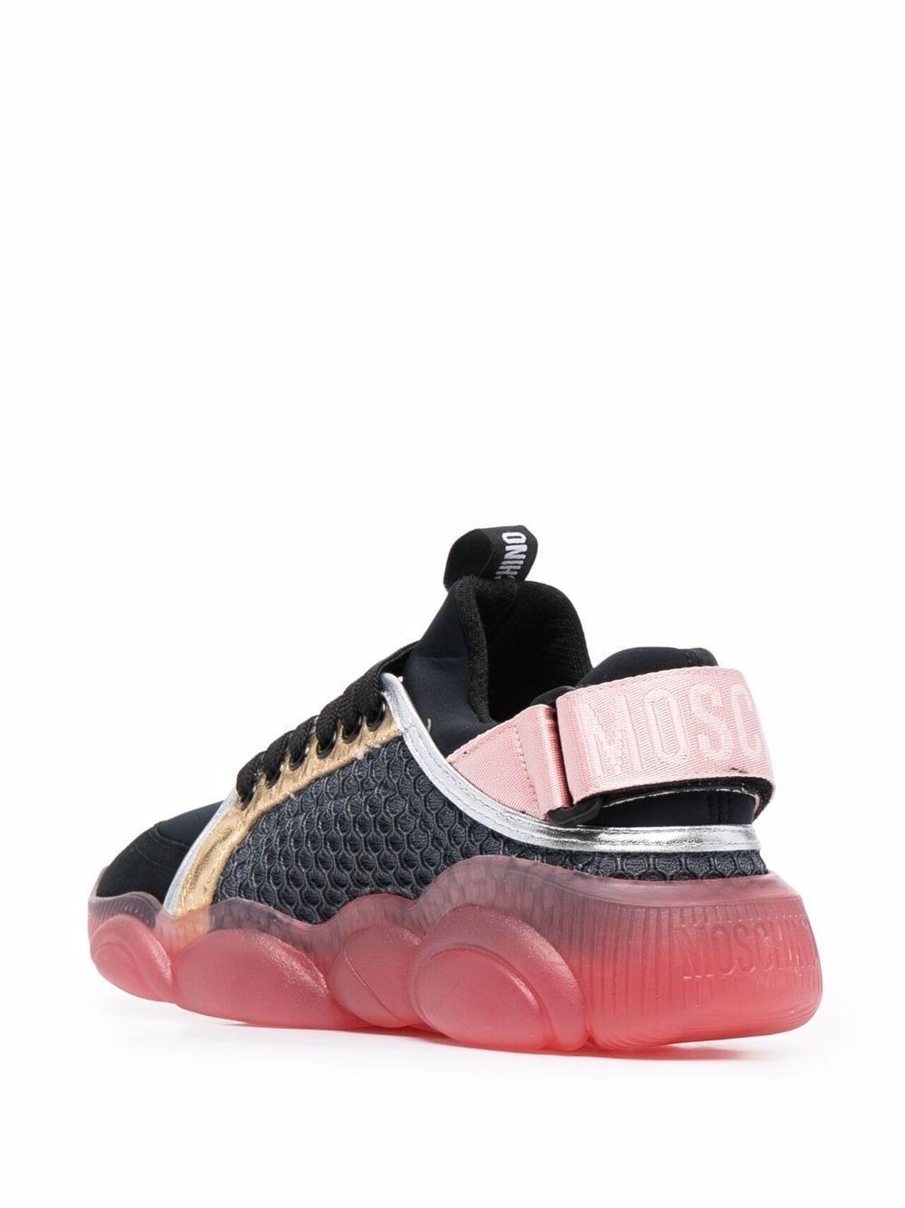 teddy bear sneakers moschino