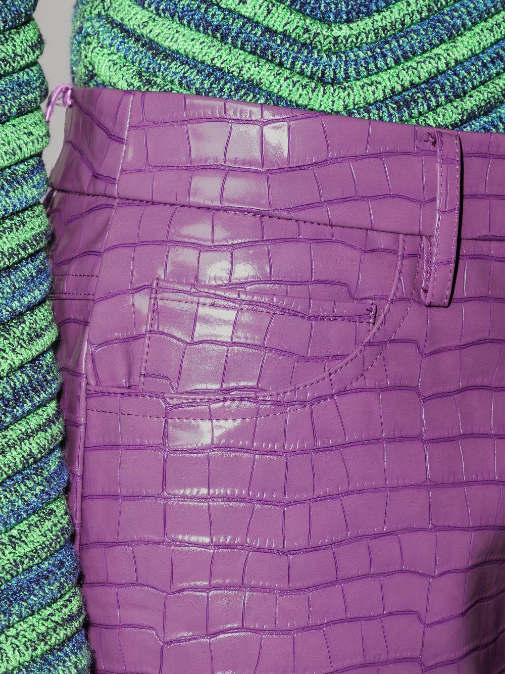 ROTATE BIRGER CHRISTENSEN Rotie Pants in Purple | Lyst