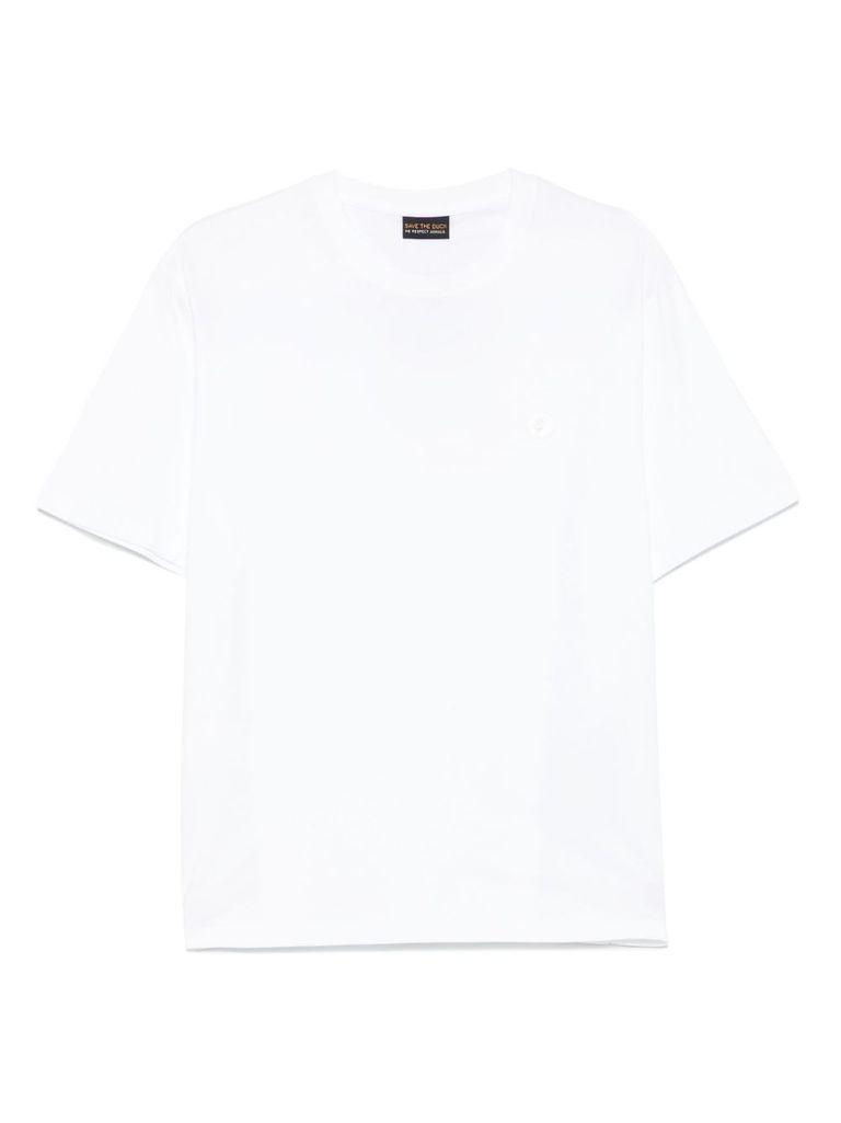 Tシャツ・カットソー SAVE THE DUCK Men T-shirt White DT2220MBESY20 00000 Save The Duck T-shirt for Men SS25 | GIGLIO.COM