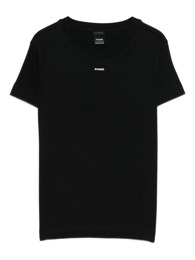 Tシャツ・カットソー PINKO Woman T-Shirt Black 100100A2JR Z99 PINKO: T-shirt woman - Black | Pinko t-shirt 104603A2D1