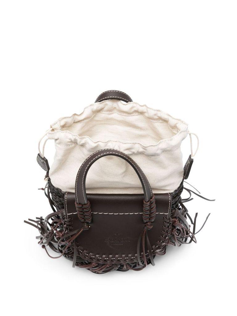 トートバッグ CUBA LAB Cuba Lab 'Habanera Fringes - Ebony' handbag Cuba Lab 'habanera Fringes - Ebony' Handbag | italist