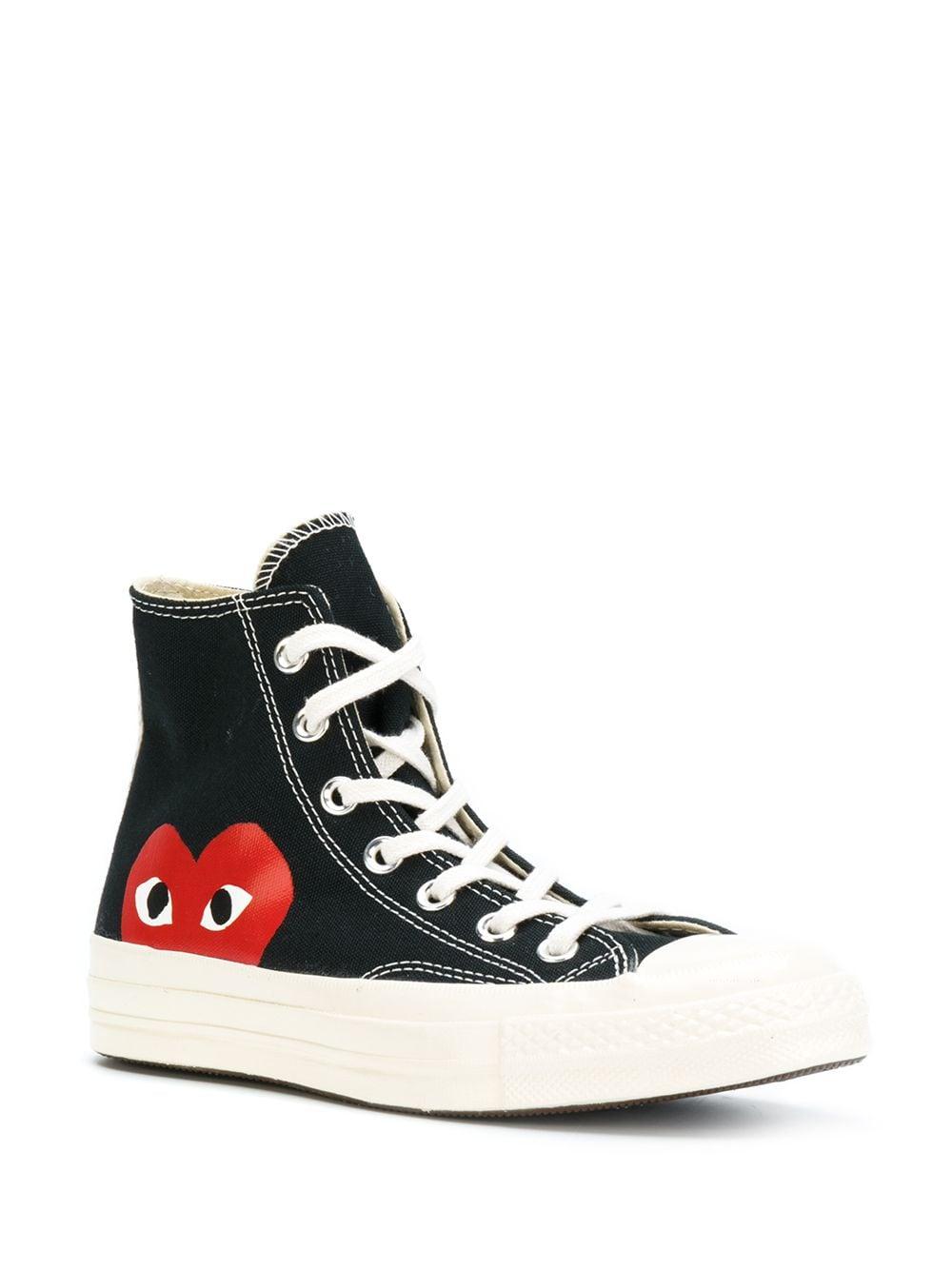 Sneakers con cuore di COMME DES GARÇONS PLAY | Lyst