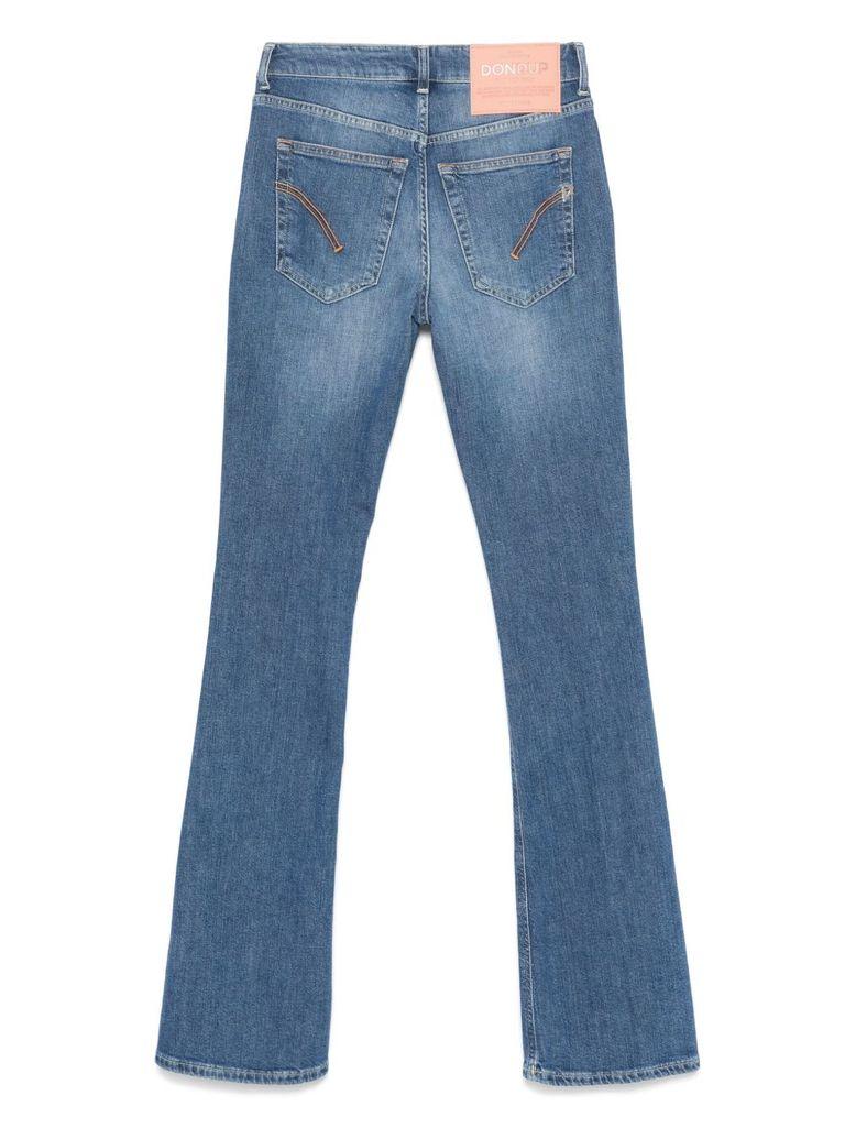 デニム・ジーパン DONDUP DAILA - Organic stretch denim jeans Dondup Daila Organic Stretch Denim Jeans - Dark Denim