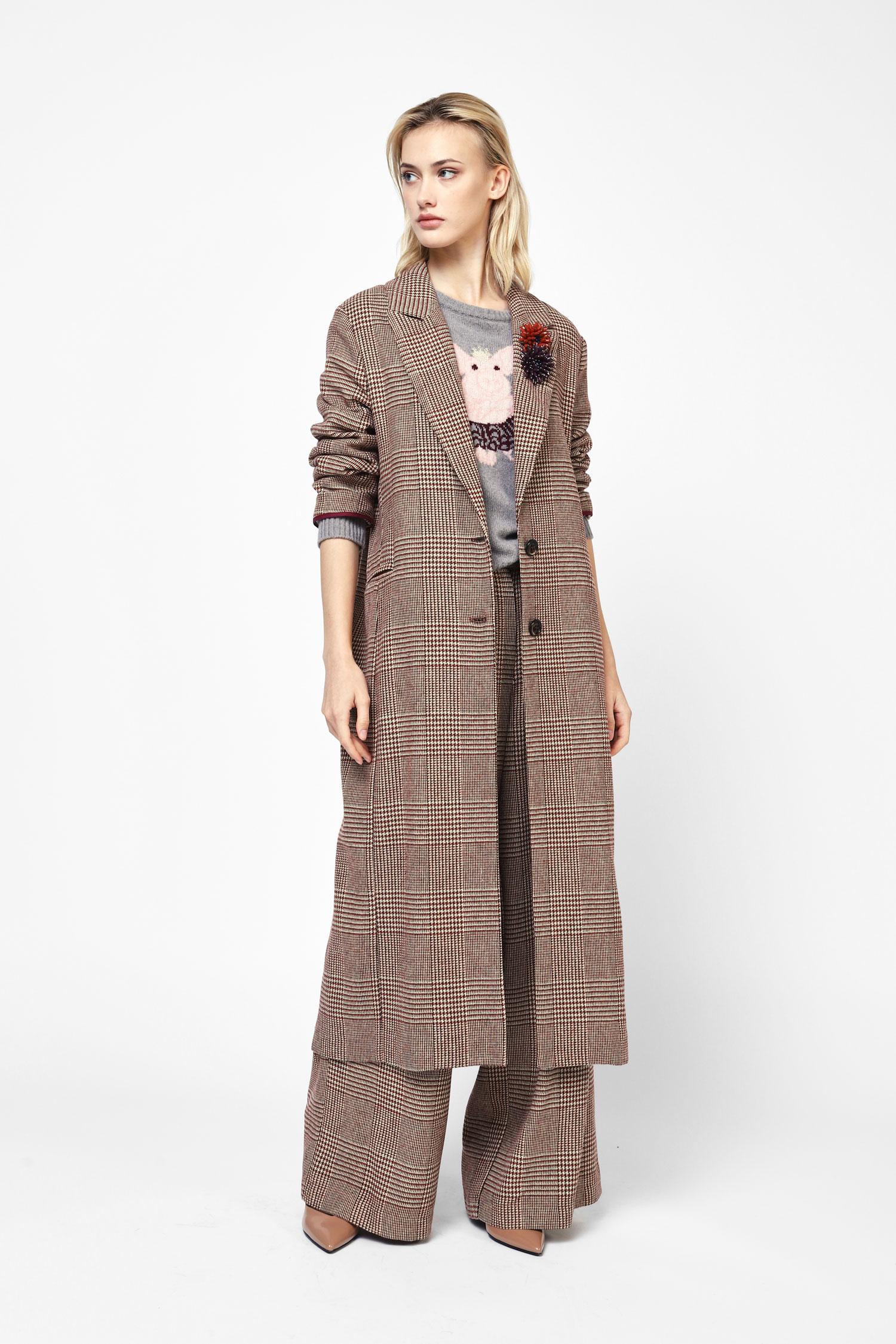 Cappotto Scozzese Dixie Cappotto Frange Cappotto Lungo Dixie