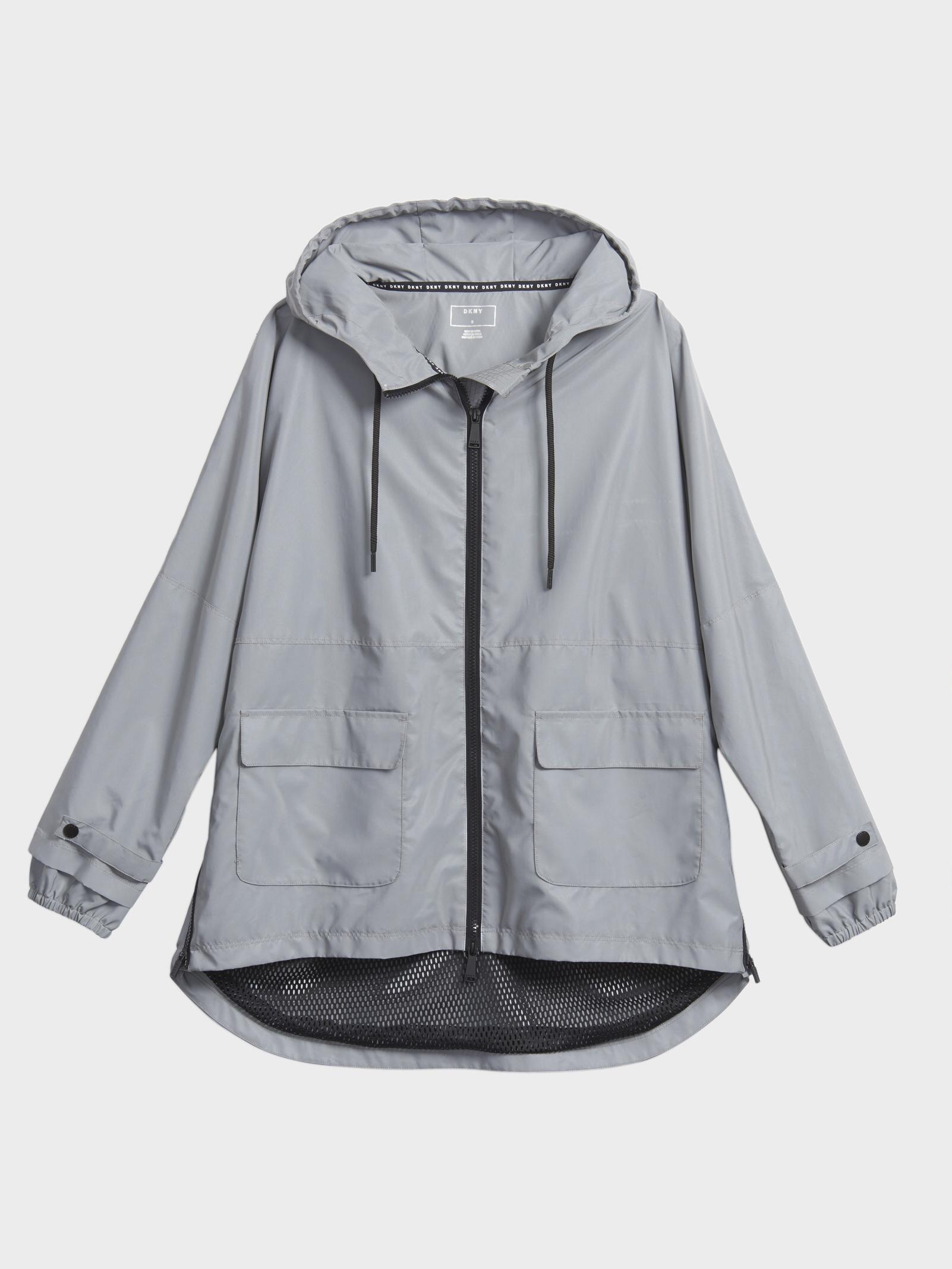 dkny silver jacket