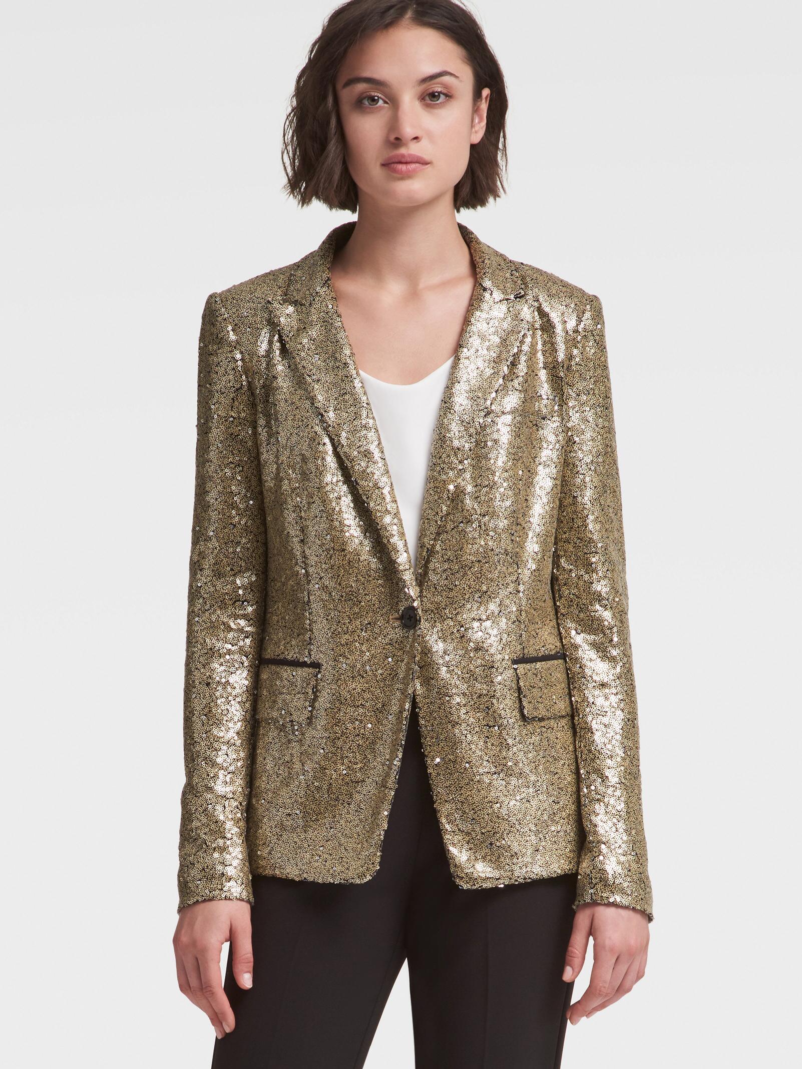 This! 11+ Hidden Facts of Gold Sequin Blazer Women? Pendleton crafts women's wool jackets