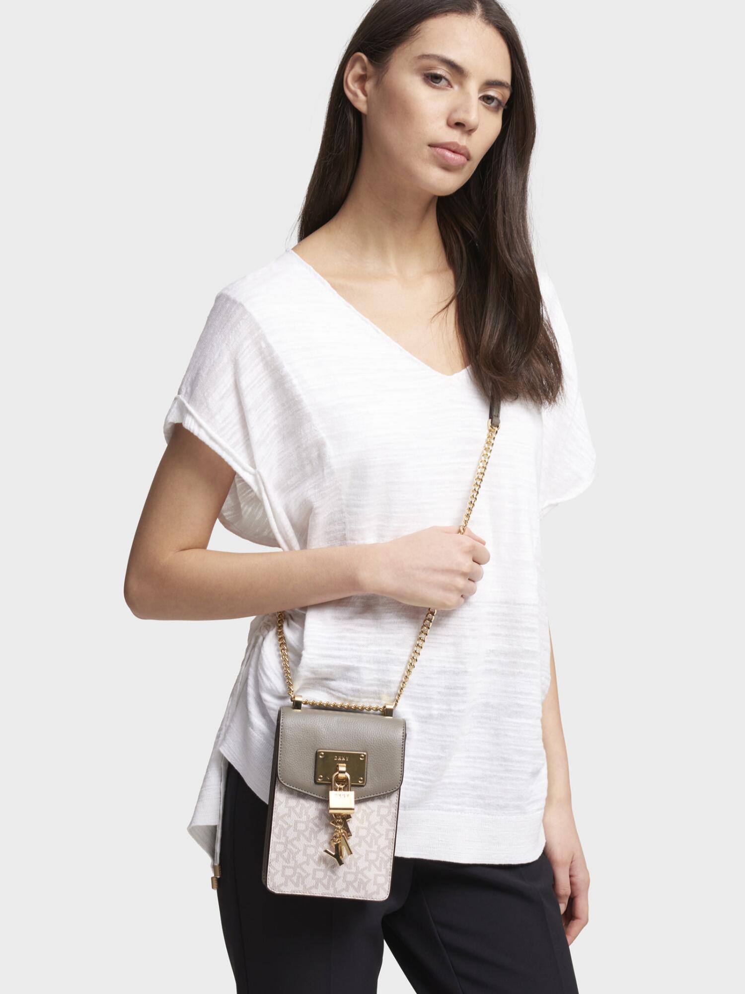 dkny elissa leather crossbody