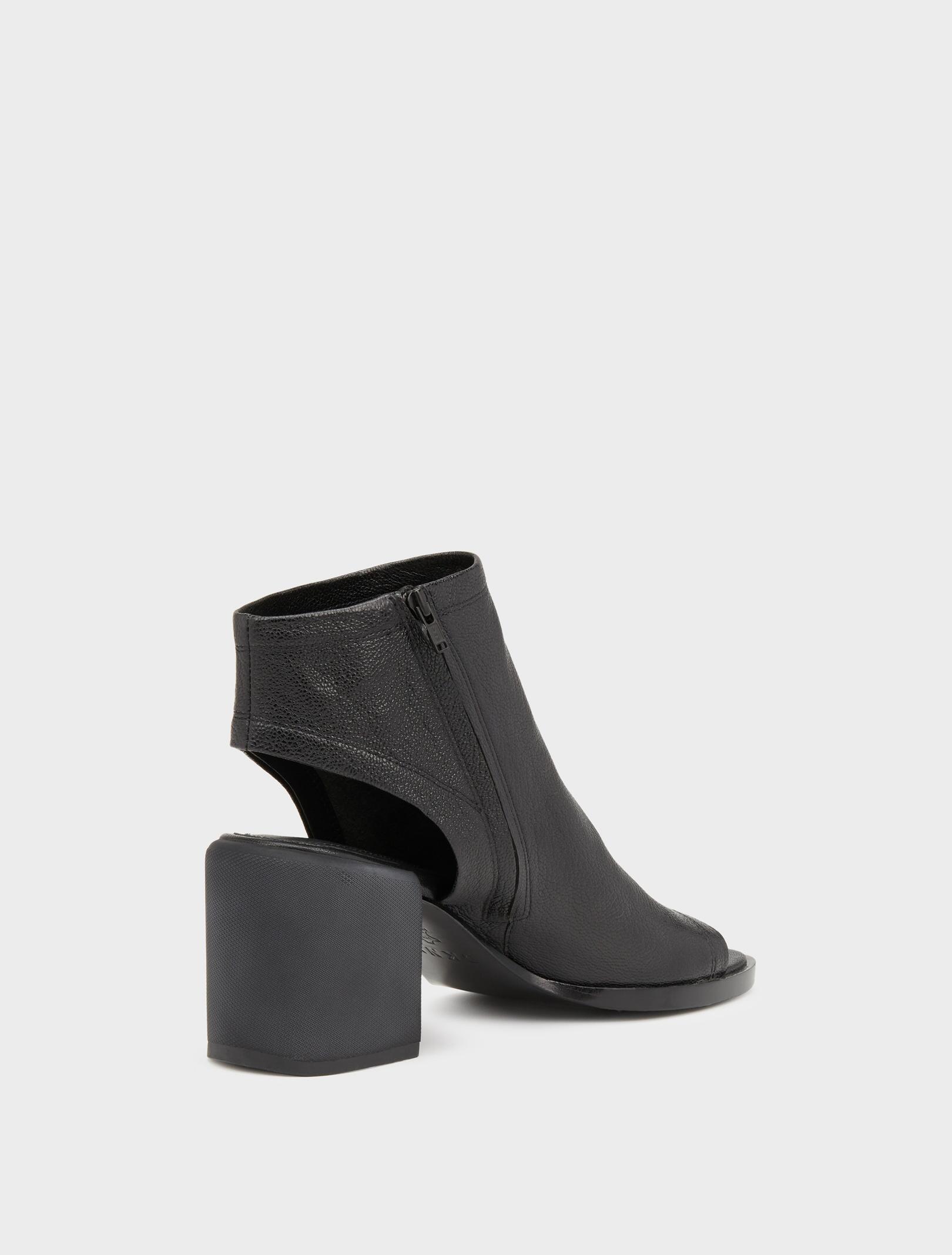 dkny peep toe booties