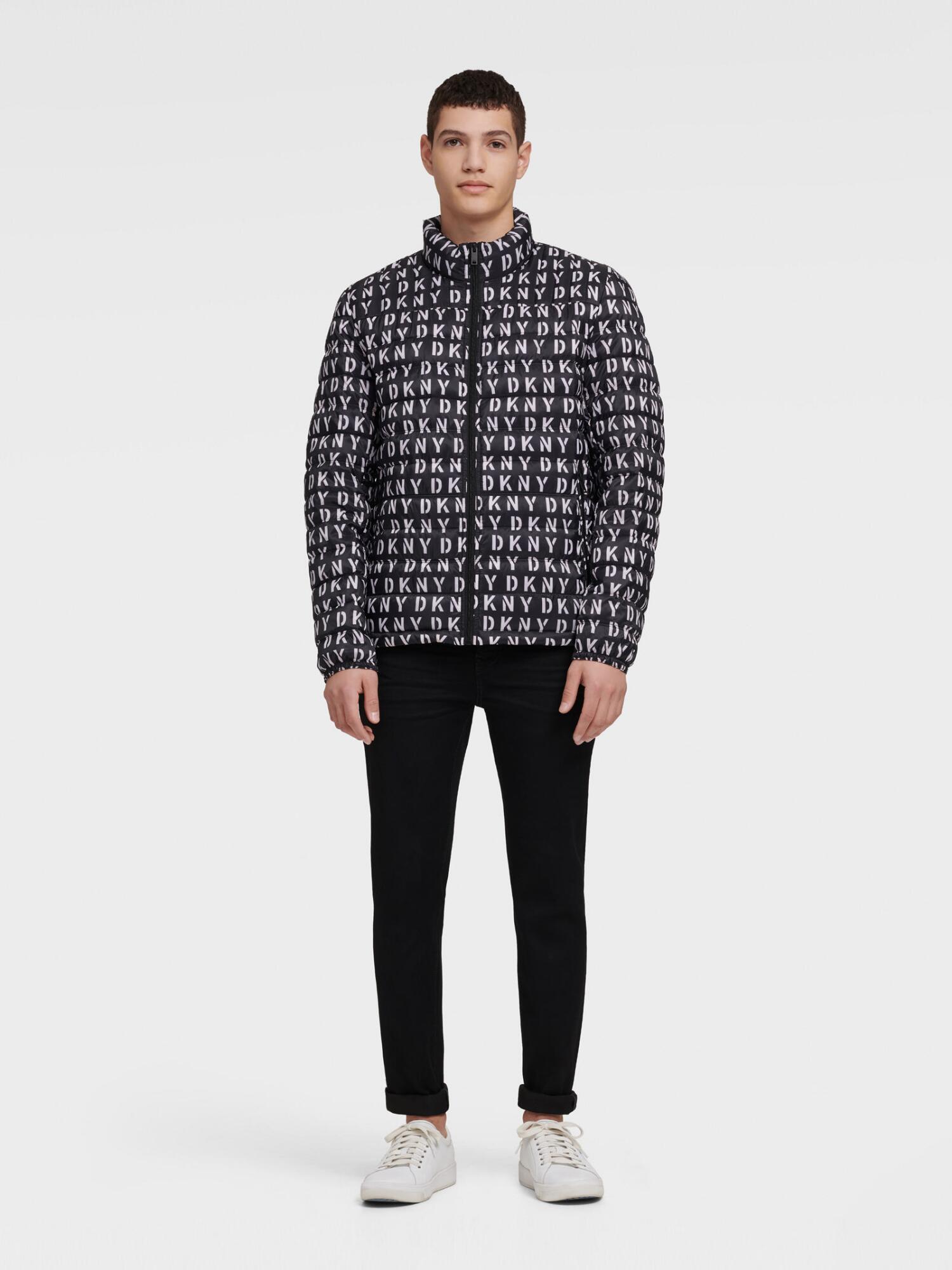 dkny print jacket