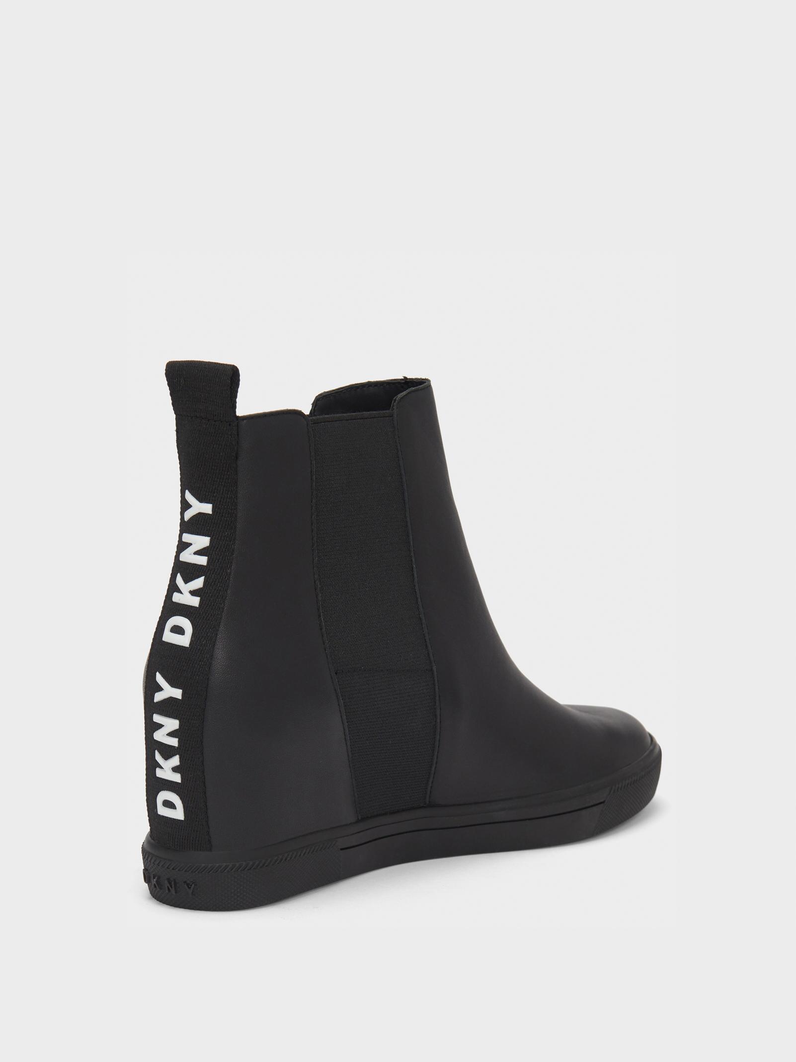dkny coley wedge sneakers