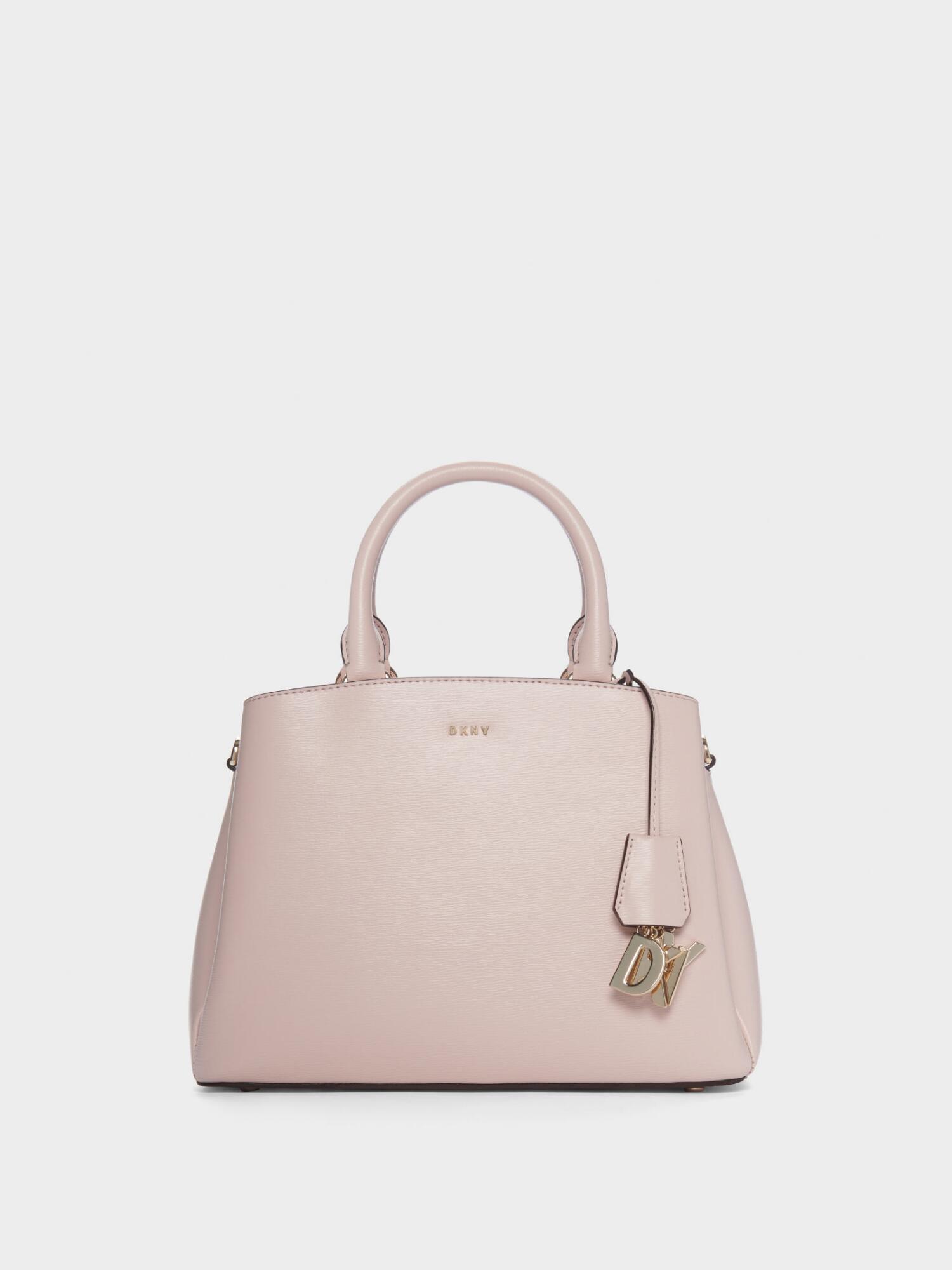 dkny paige leather large satchel