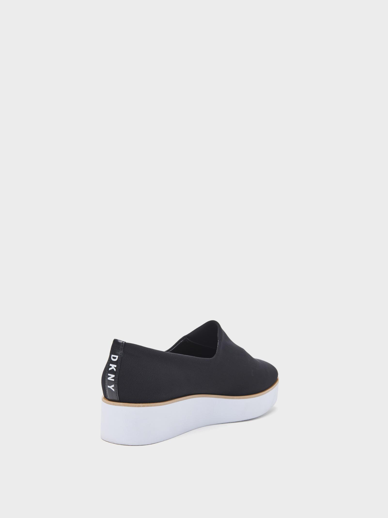 dkny black slip on sneakers