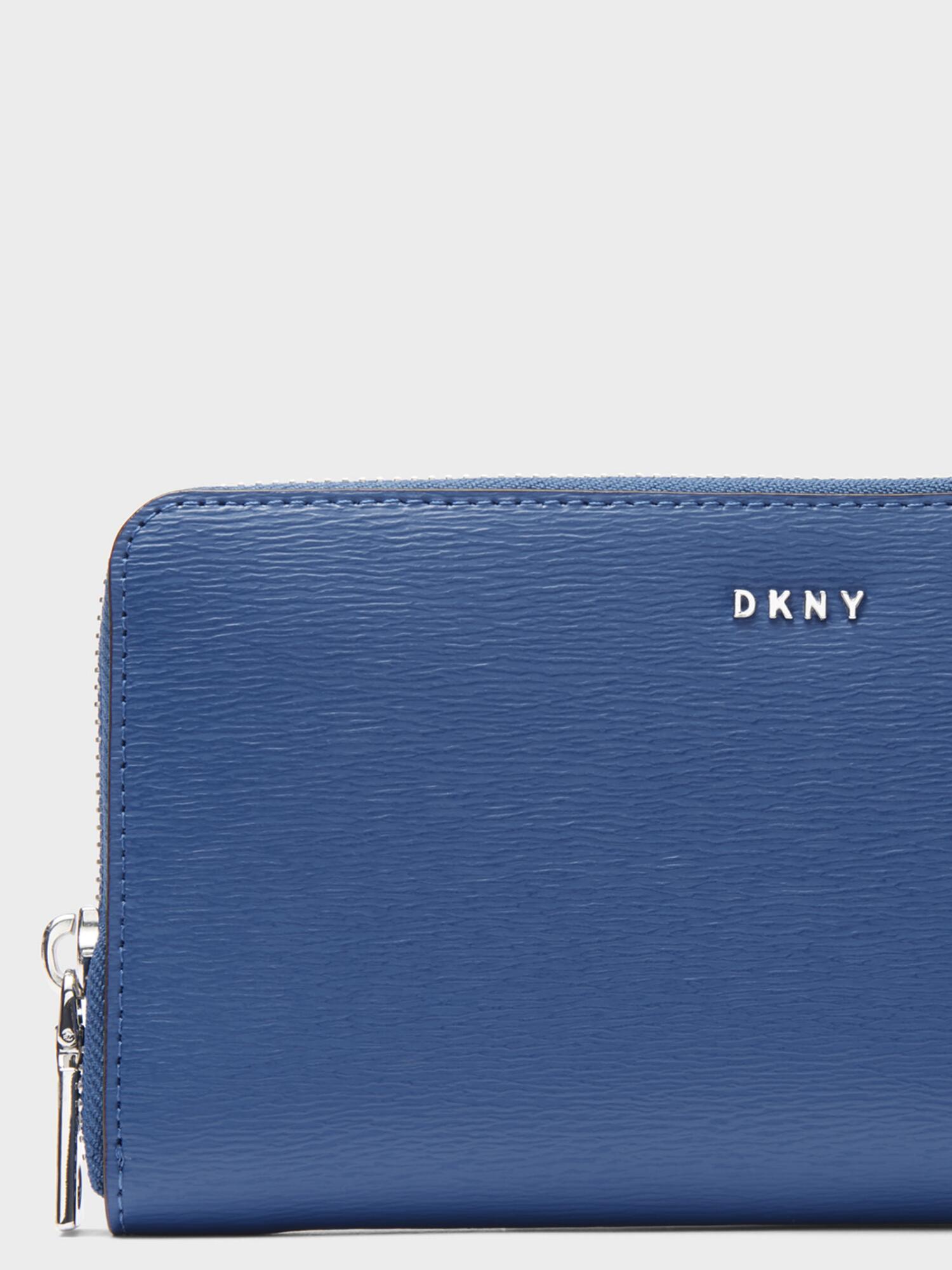 dkny sutton large zip around purse