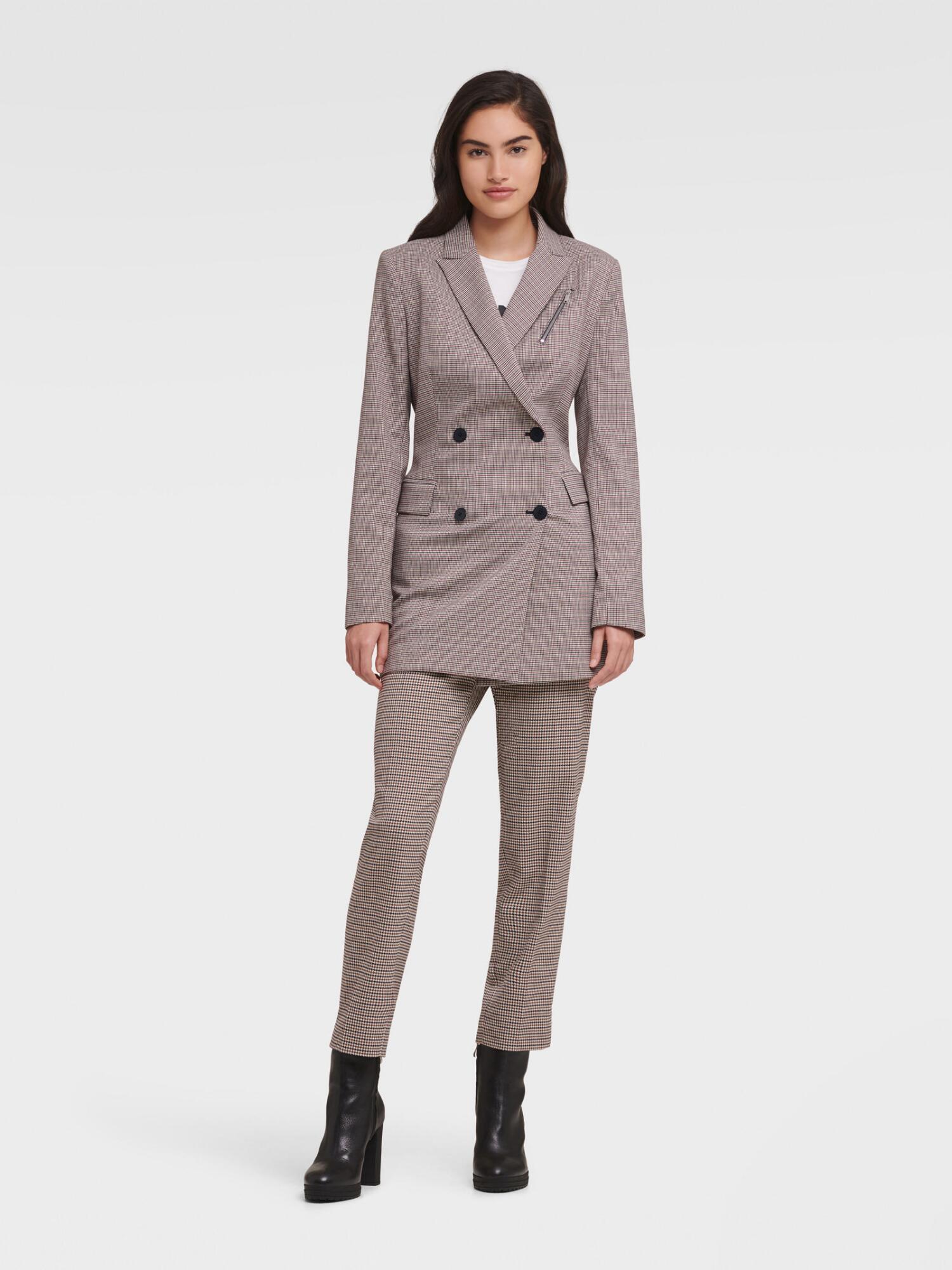 dkny long blazer
