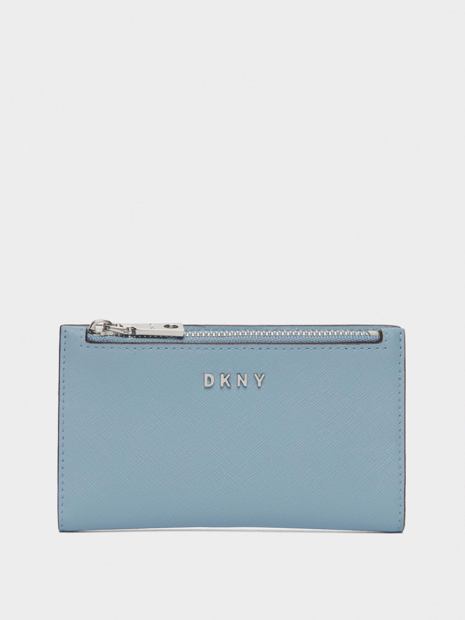 DKNY Bryant Bifold Card Holder in Blue Lyst