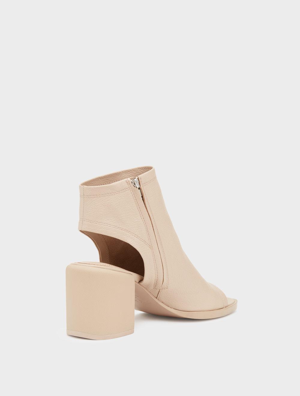 dkny peep toe booties