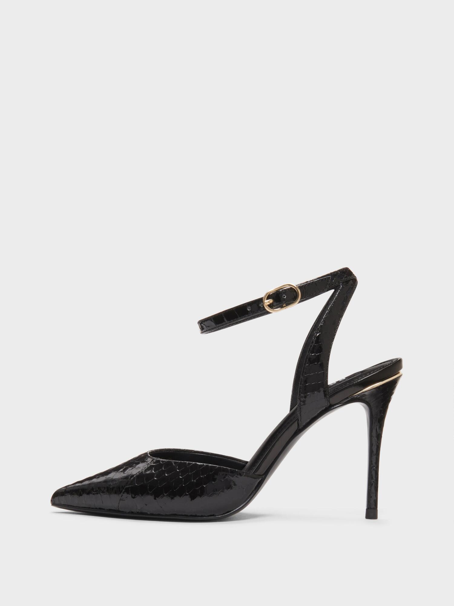dkny black pumps