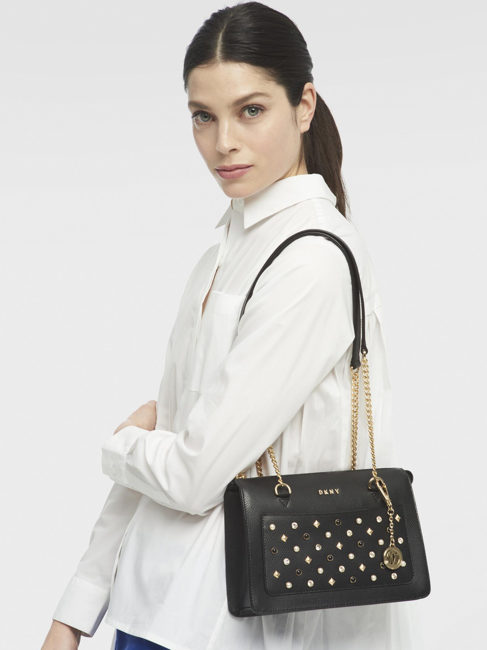 dkny bryant zip tote
