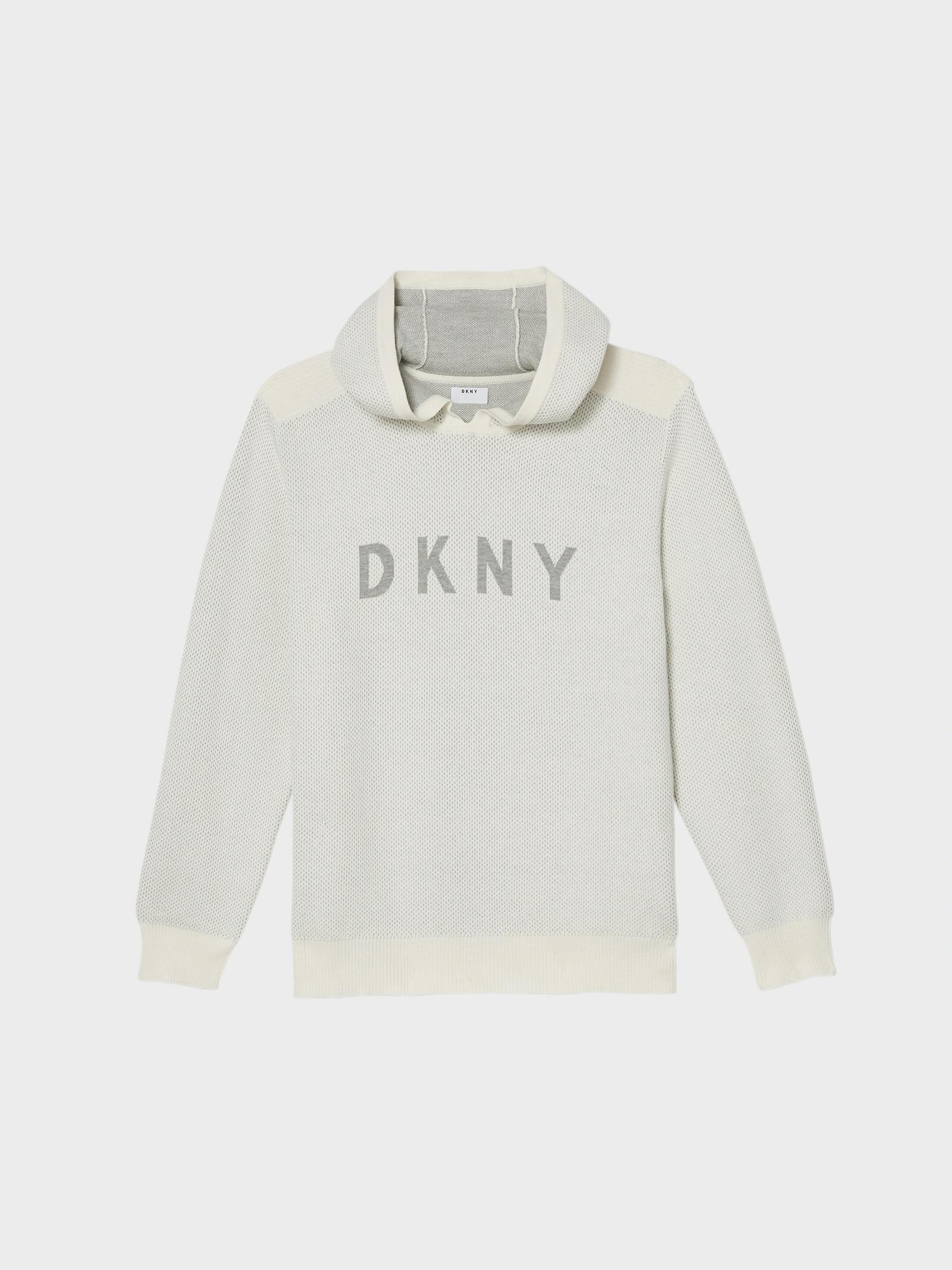 dkny white hoodie