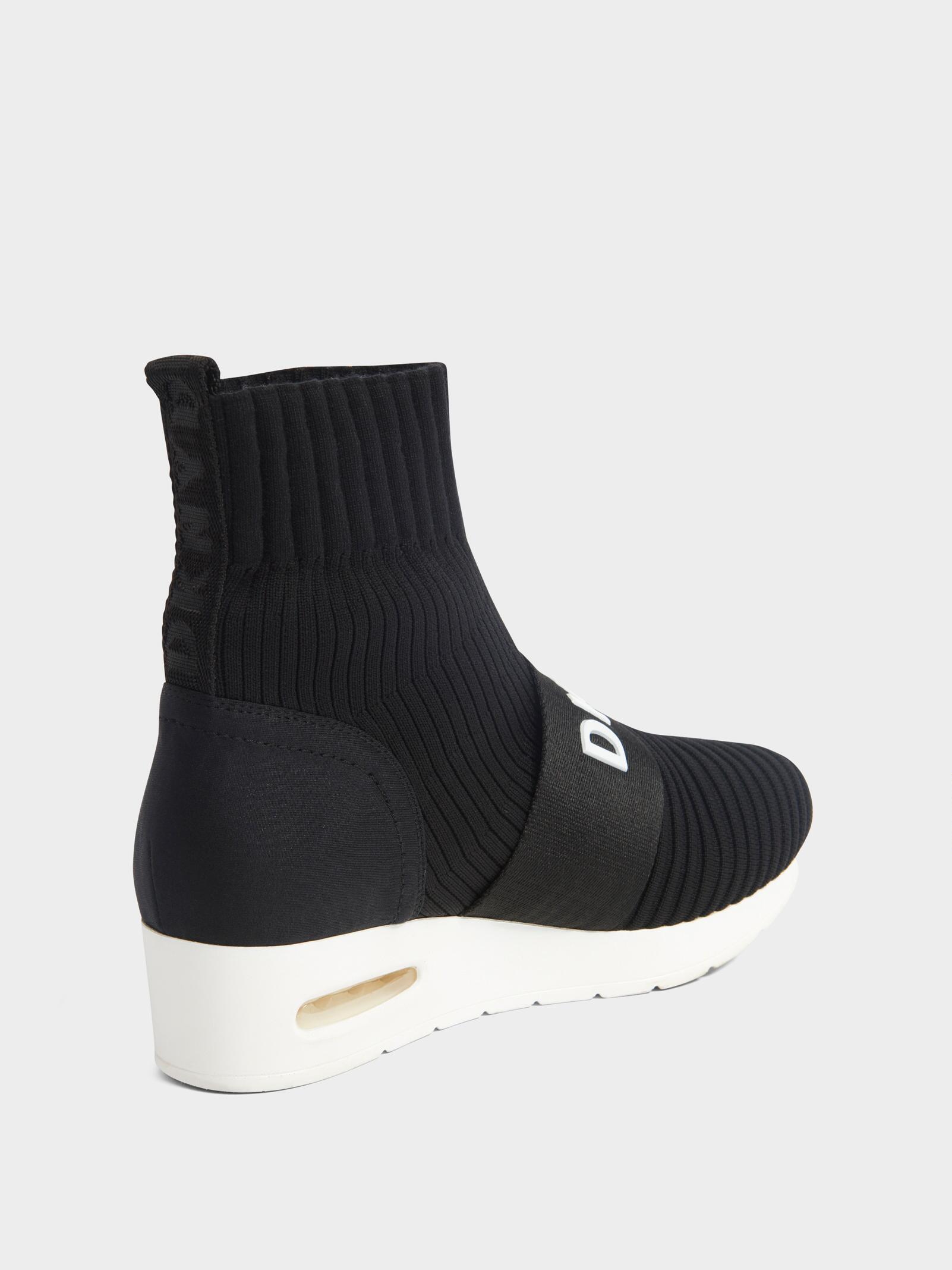 dkny anna slip on wedge sneaker