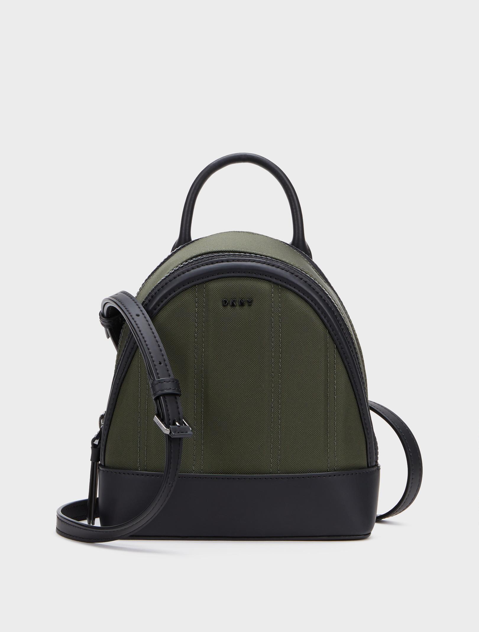 dkny mini backpack black