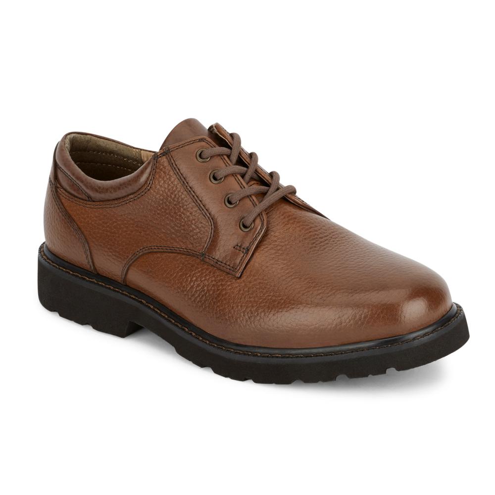 Dockers Leather Shelter Casual Oxford in Dark Tan (Brown) for Men Lyst
