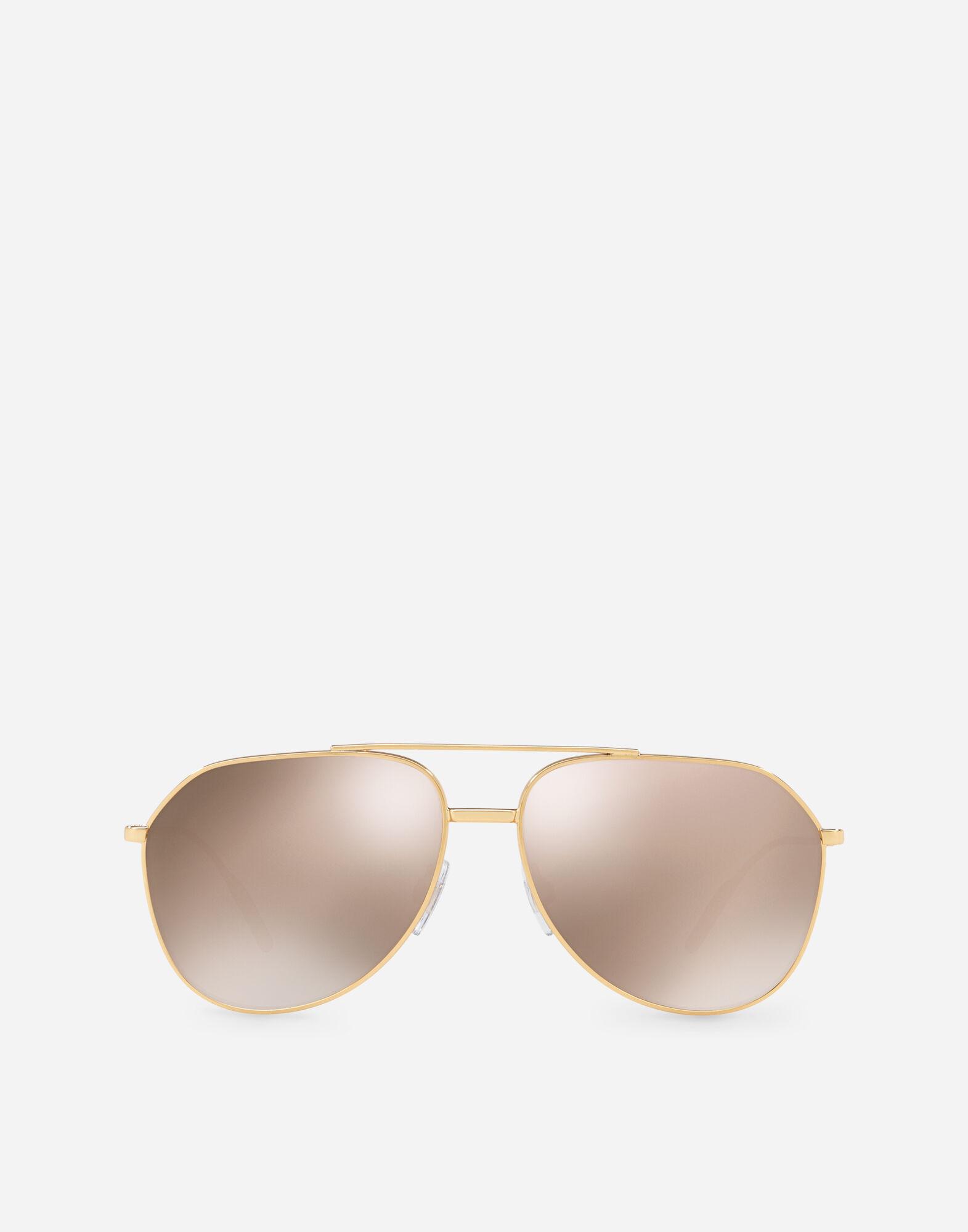 Dolce & Gabbana Gold Edition Sunglasses in Metallic for Men | Lyst