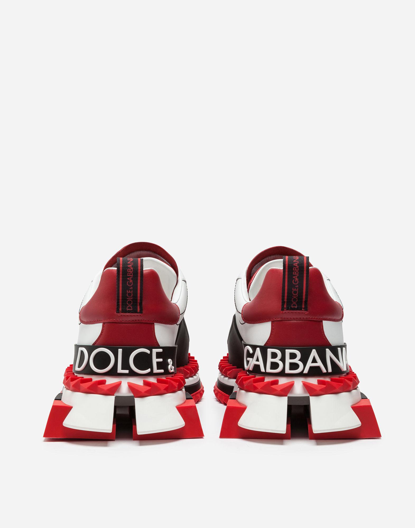 Dolce & Gabbana Multicolor Super King Sneakers in White for Men | Lyst