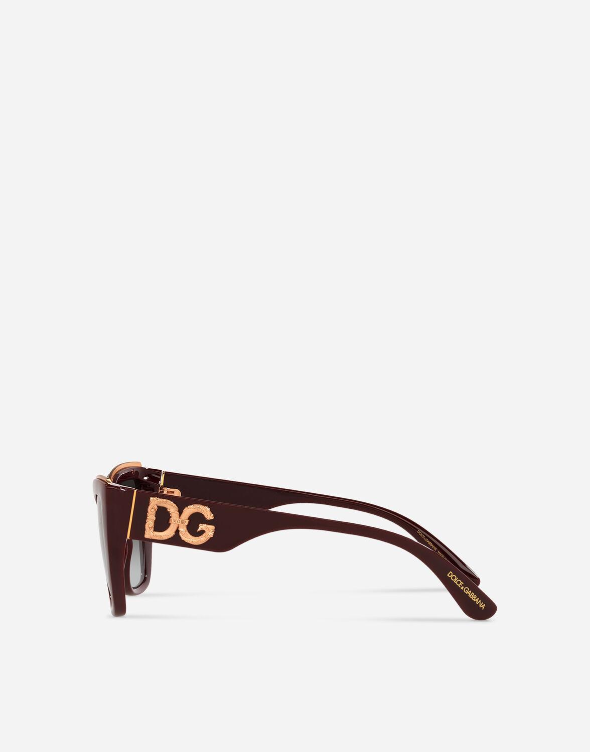 Dolce & Gabbana Synthetic Dg Amore Sunglasses in Brown - Lyst