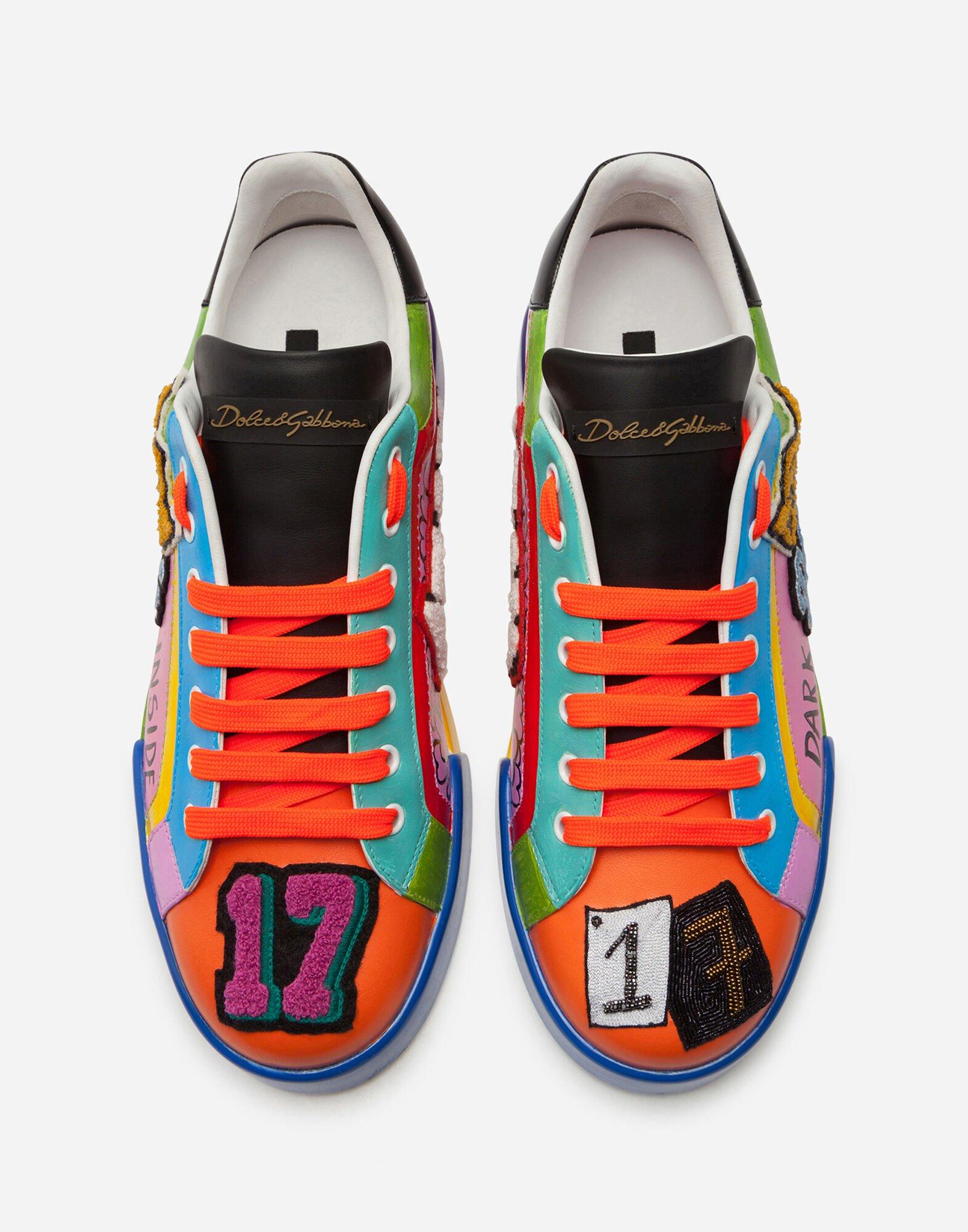 Sneaker Portofino By Emis KillaDolce \u0026 Gabbana in Pelle | Lyst