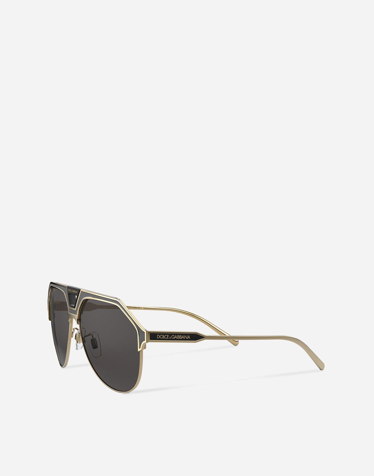 Dolce & Gabbana Miami Sunglasses in Gold (Metallic) for Men - Lyst