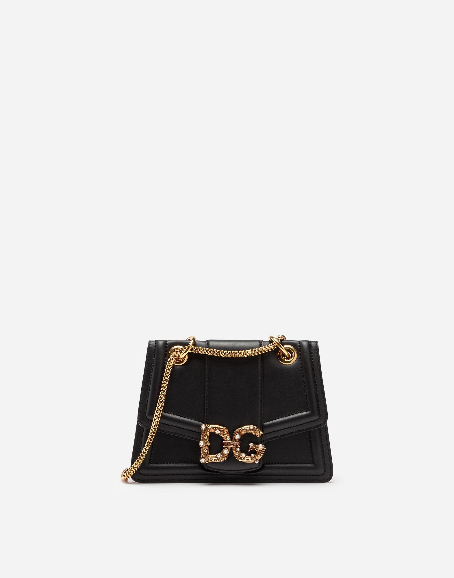 Dolce & Gabbana Leather Dg Amore Bag In Calfskin in Black - Save 40% - Lyst
