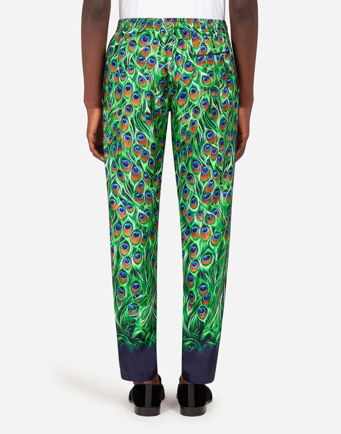 Dolce \u0026 Gabbana Silk Pajama Pants With 