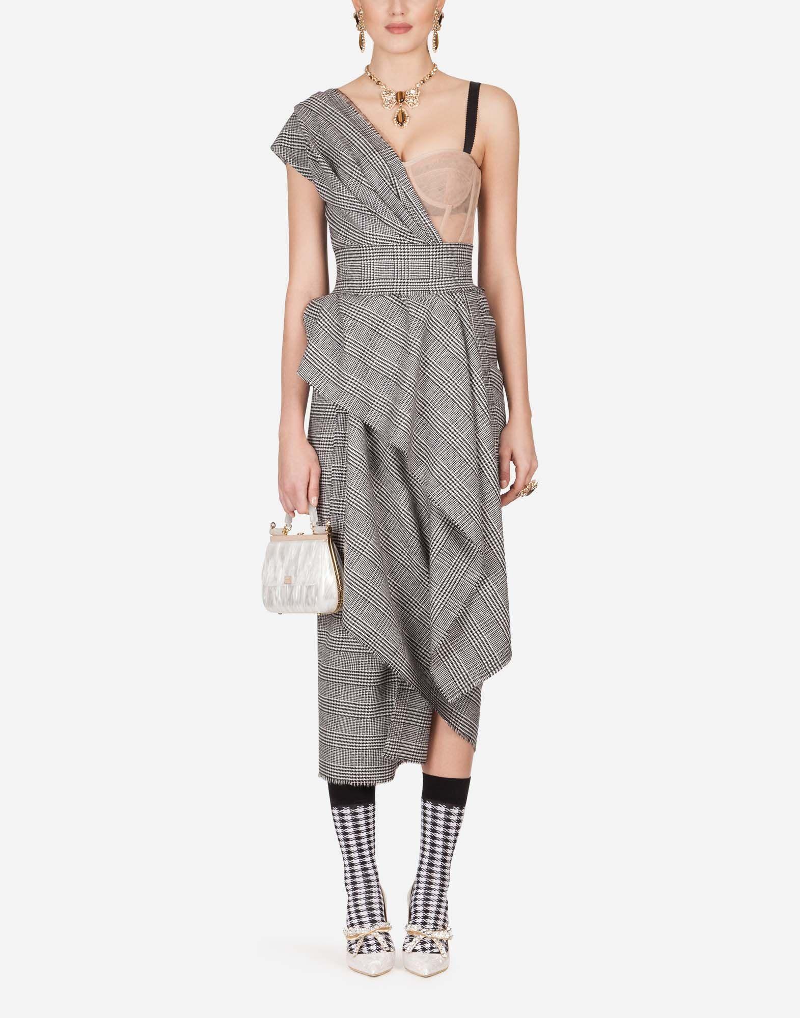 Dolce gabbana plaid dress Clearance