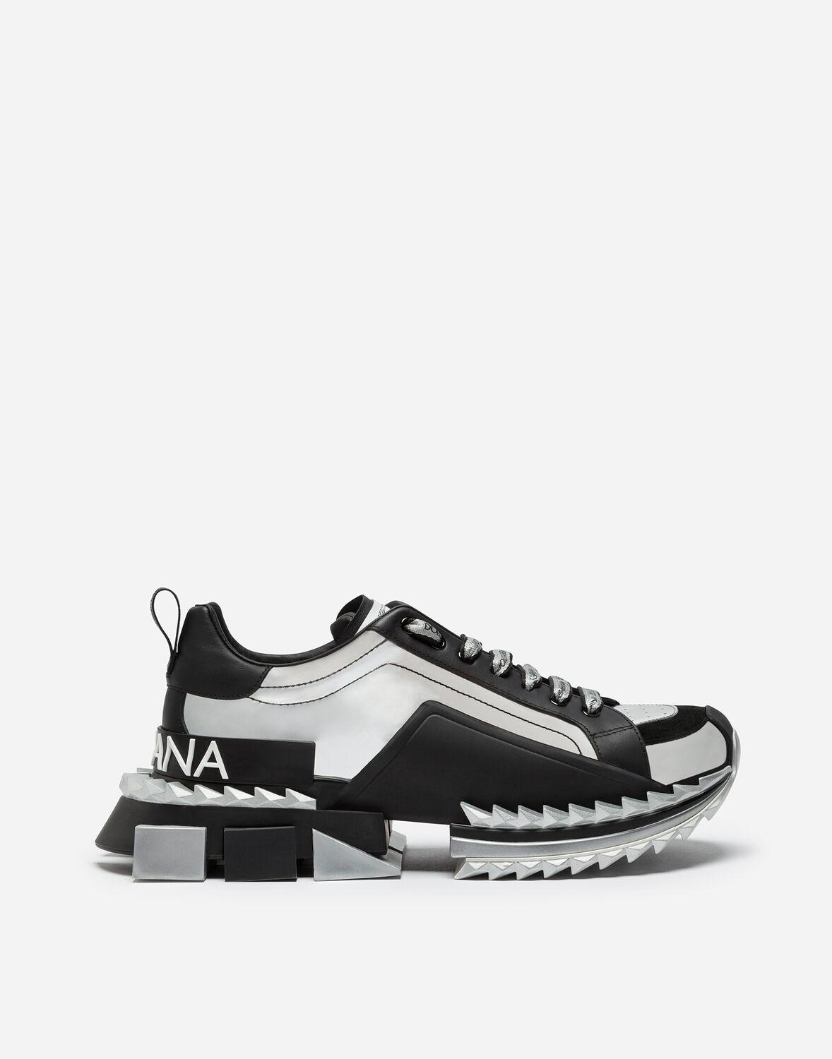 Two-Tone Super King Sneakers da Uomo di Dolce \u0026 Gabbana in Metallizzato |  Lyst