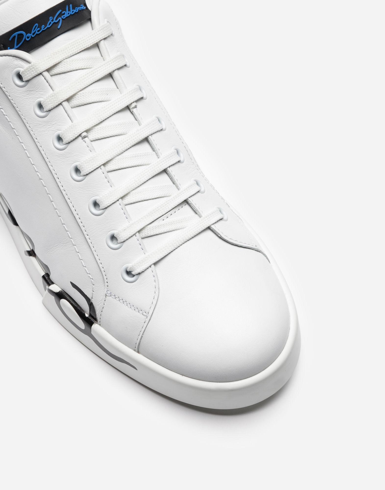portofino sneakers in leather and patent