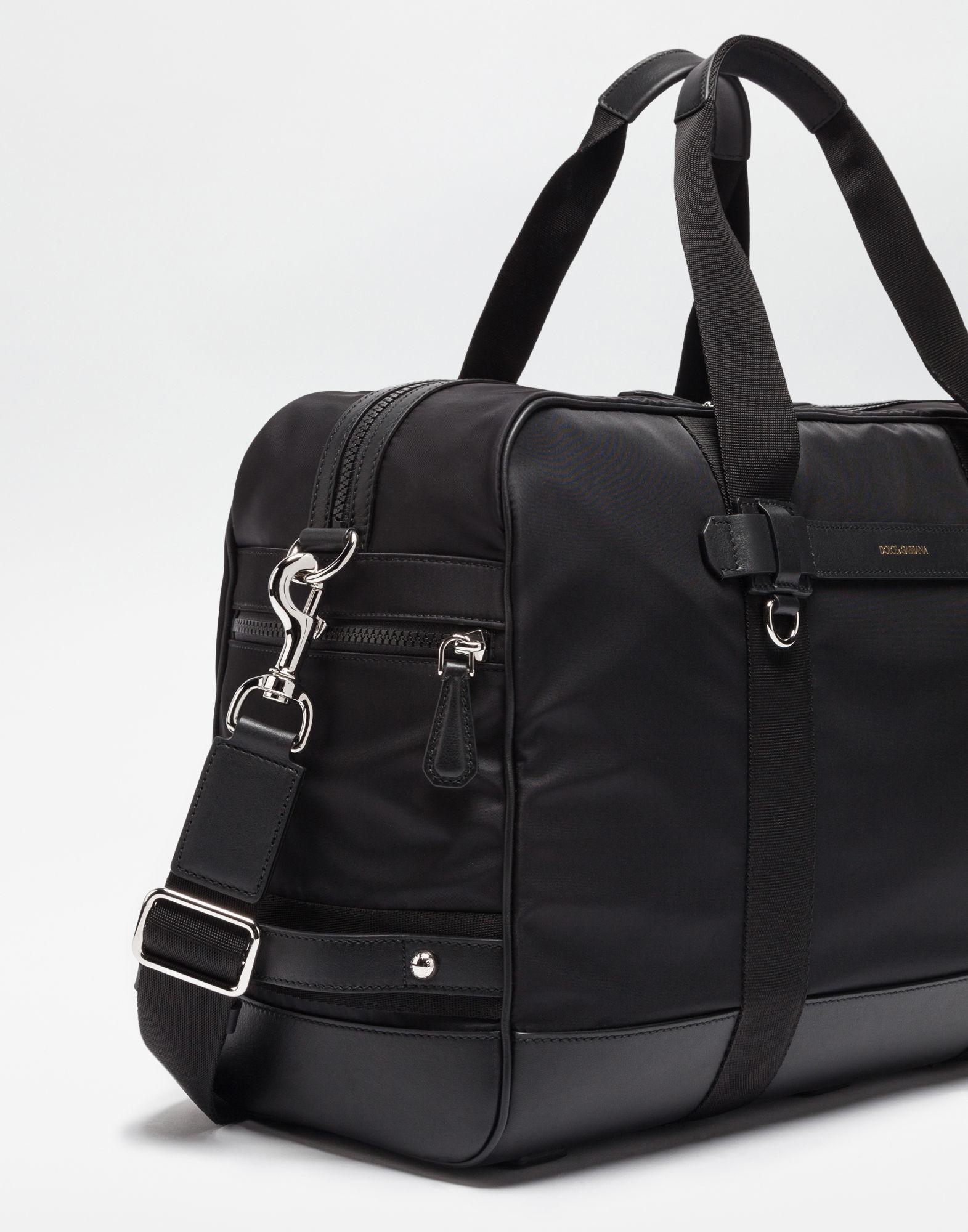 Dolce & Gabbana Nylon Travel Bag in Black for Men | Lyst