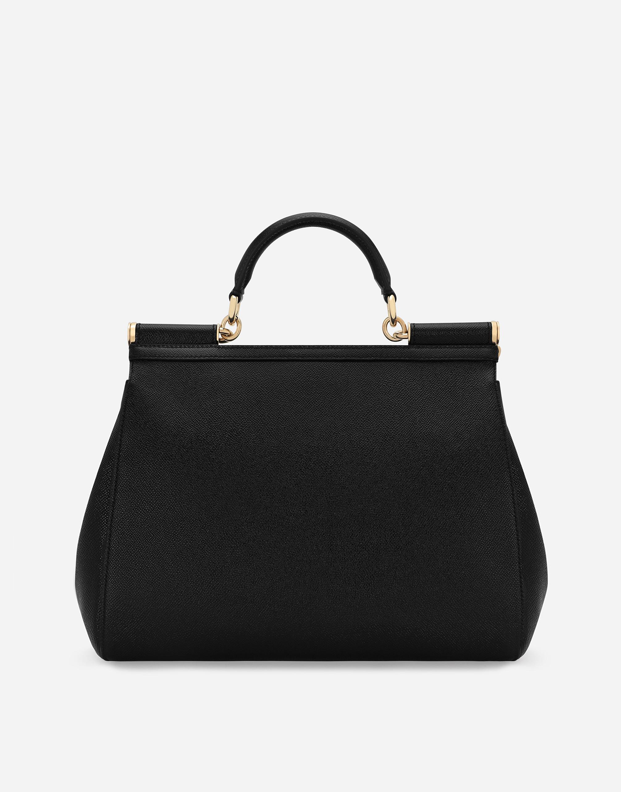 Dolce & Gabbana ハンドバッグ シシリー マキシ ブラック | Lyst Dolce & Gabbana ハンドバッグ シシリー マキシ ブラック | Lyst